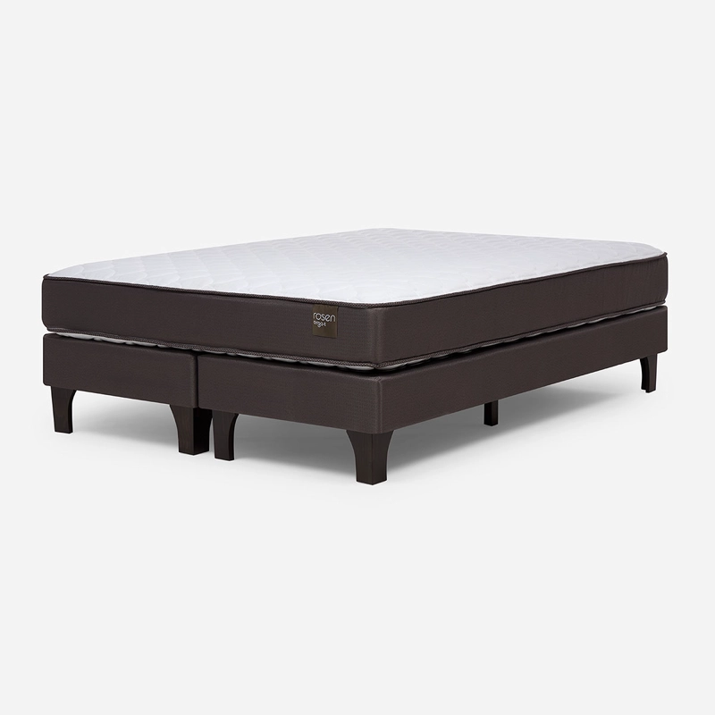 CAMA NEW ERGO T 2 PLAZAS BD + VELADOR FERRARA - 2