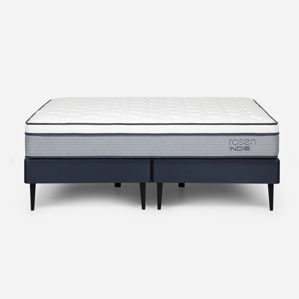 CAMA EUROPEA INDIE SUPER KING PATA METALICA 200 X 200 CM - 1