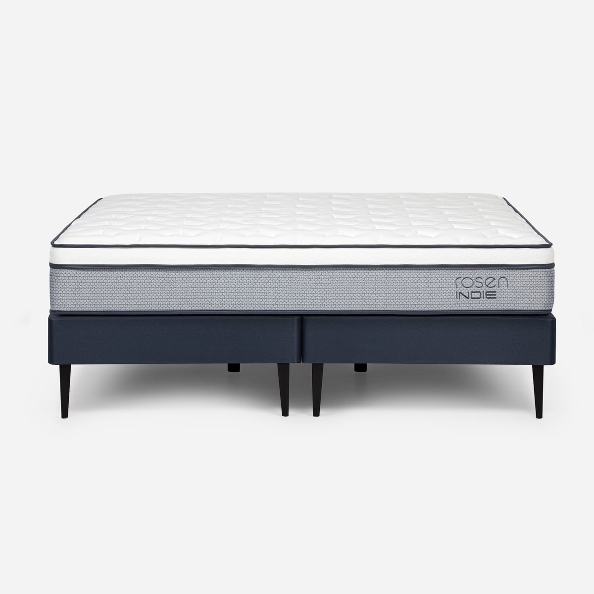 CAMA EUROPEA ROSEN INDIE KING PATA METALICA 180 X 200 CM - 1
