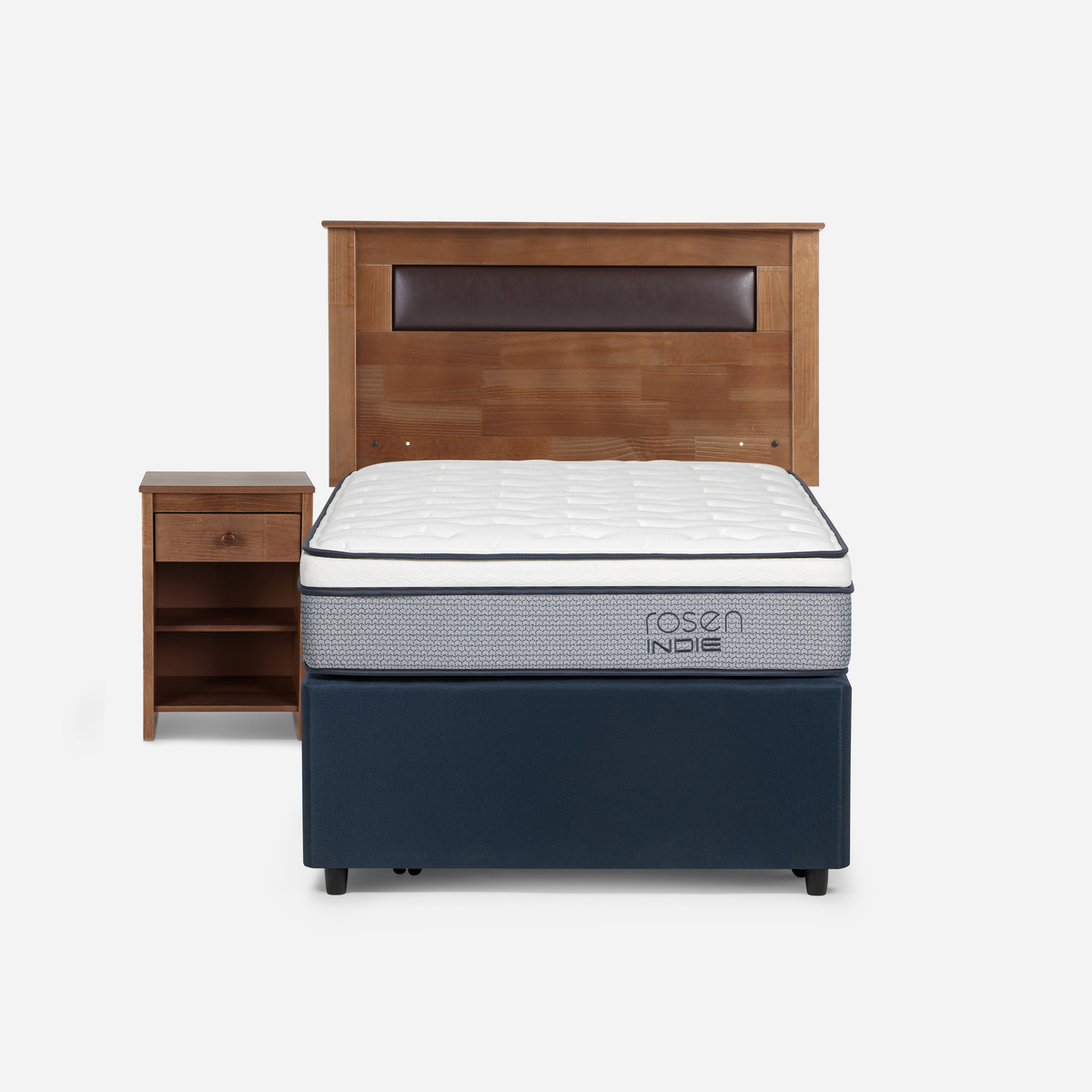 DIVAN ROSEN INDIE 1,5 PLAZAS + MUEBLES FERRARA - 2