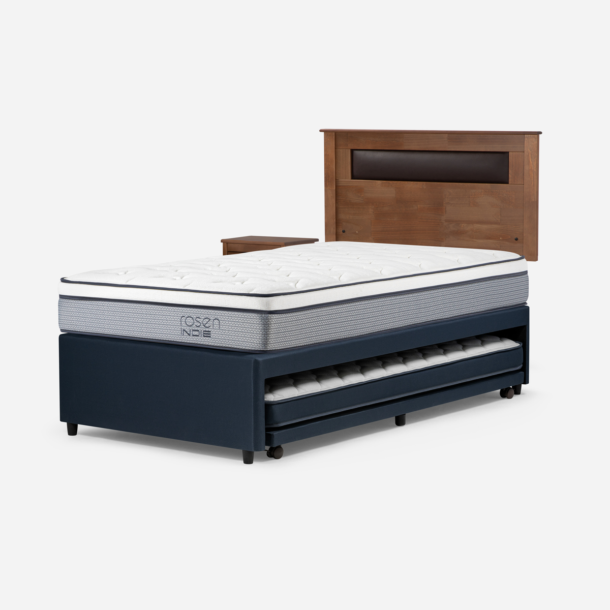 DIVAN ROSEN INDIE 1,5 PLAZAS + MUEBLES FERRARA - 3