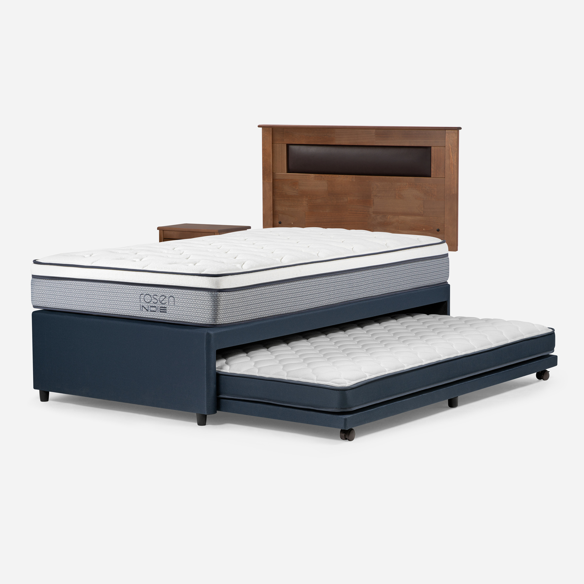 DIVAN ROSEN INDIE 1,5 PLAZAS + MUEBLES FERRARA - 4