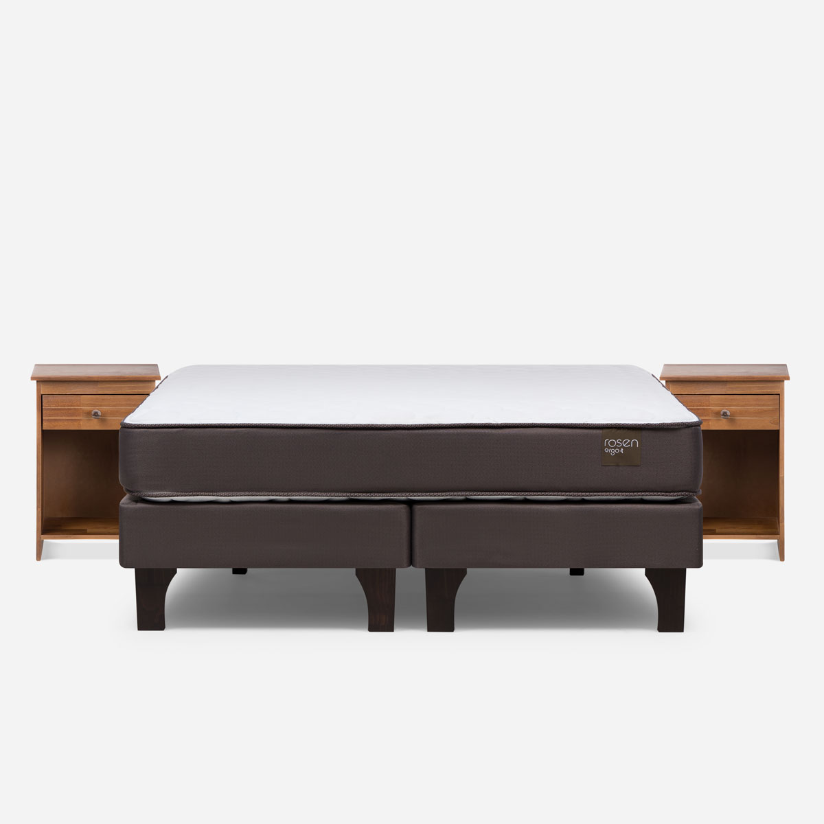 CAMA NEW ERGO T KING + VELADOR TABOR CARAMELO - 1