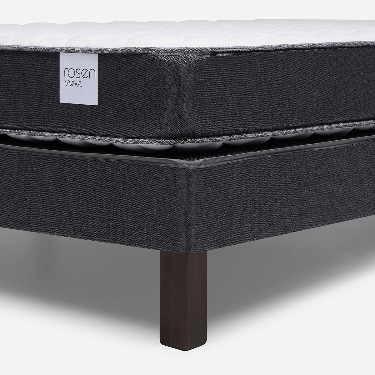 SET CAMAS EUROPEA WAVE 1 PLAZA 90 X 190 CM - 3