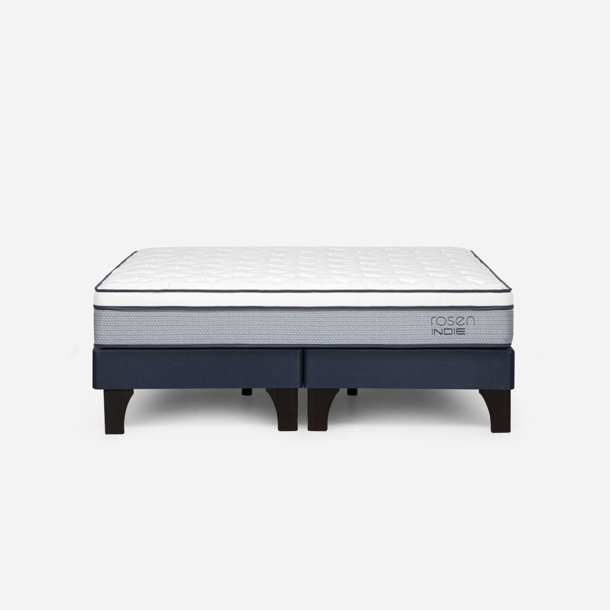 CAMA EUROPEA INDIE SUPER KING PATA MADERA 200 X 200 CM - 1