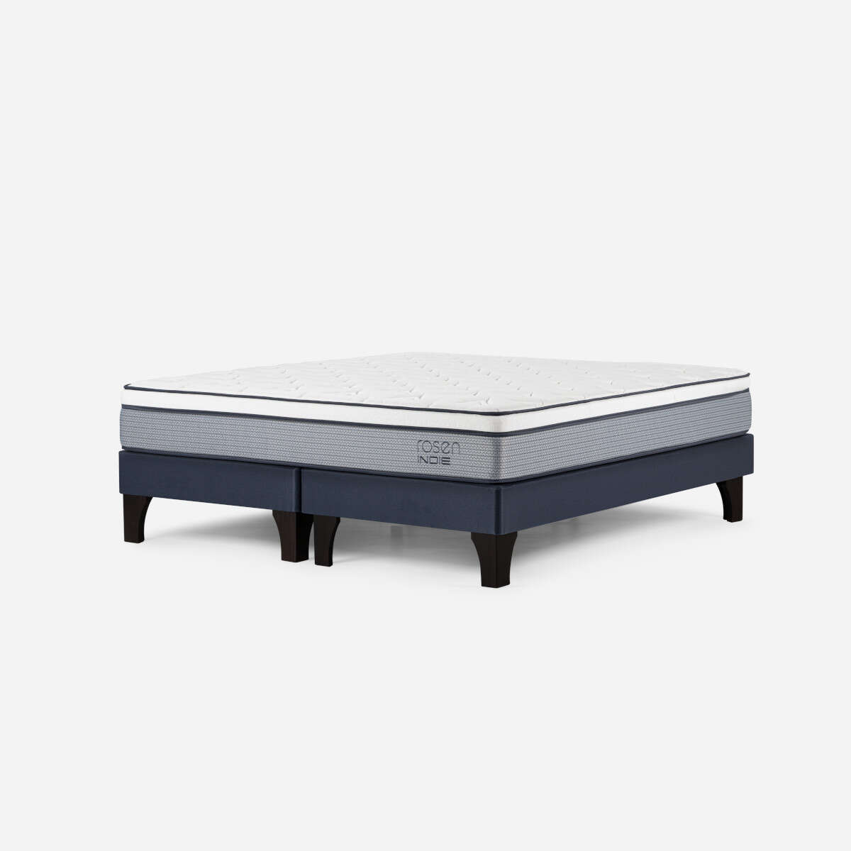 CAMA EUROPEA INDIE SUPER KING PATA MADERA 200 X 200 CM - 2