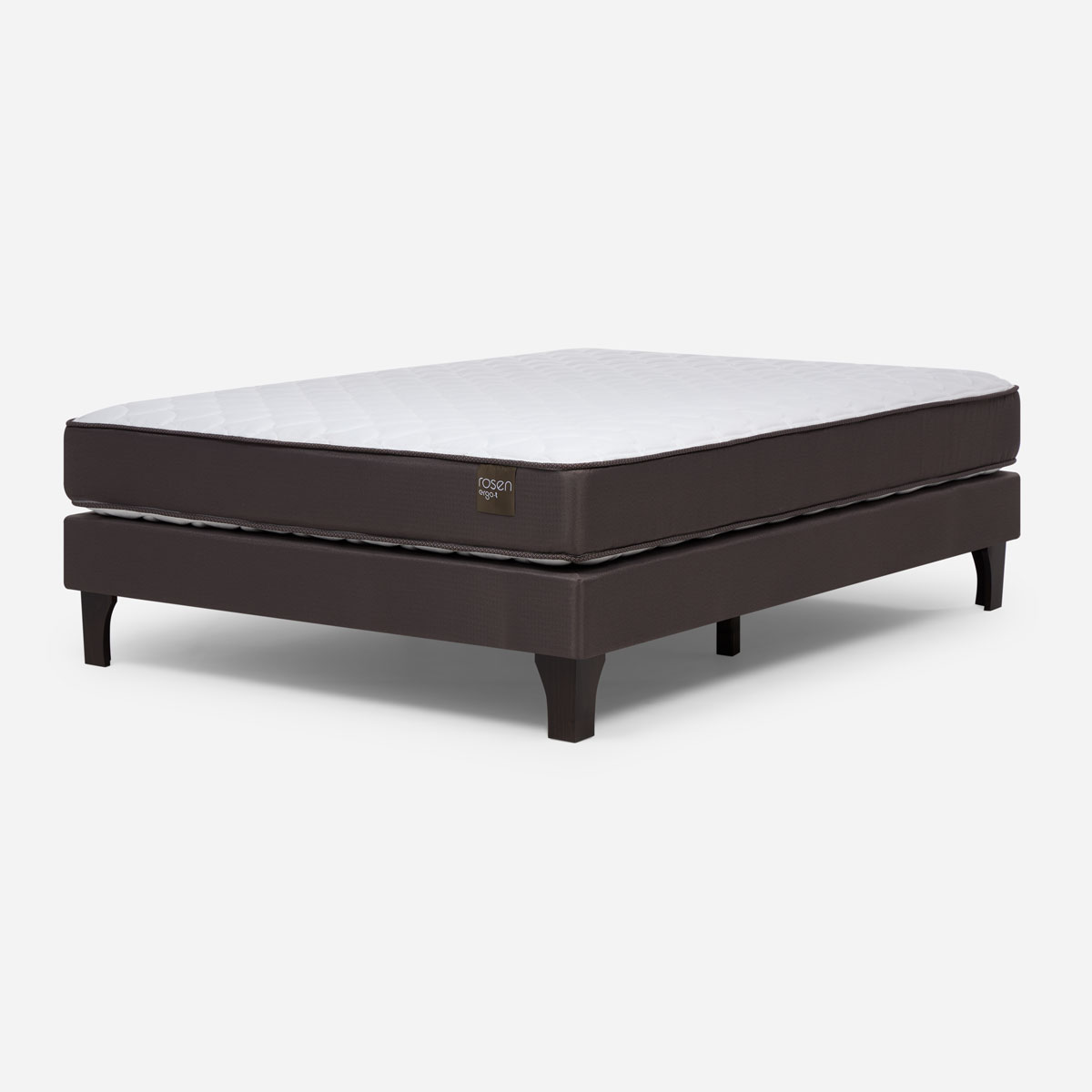 CAMA NEW ERGO T 2 PLAZAS + SET DE MUEBLES TABOR CARAMELO - 3