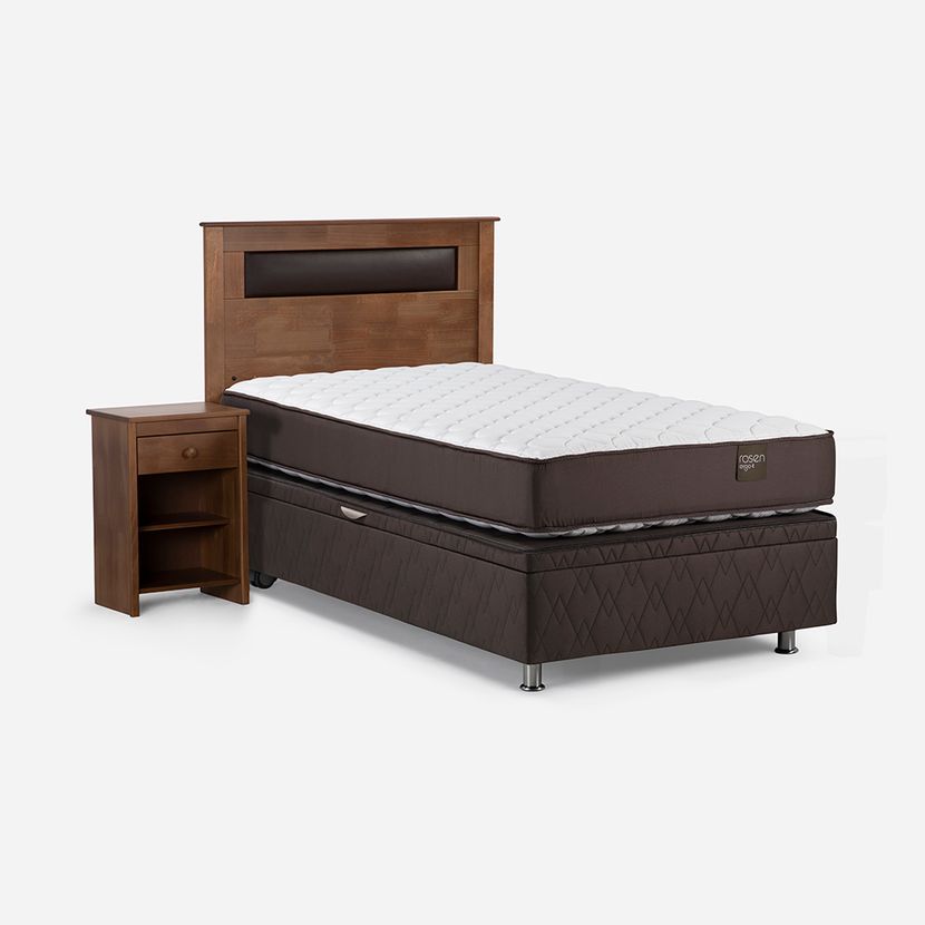 BOXET ERGO T NEW 1,5 PLAZAS 105X200 CM + MUEBLES FERRARA - 3