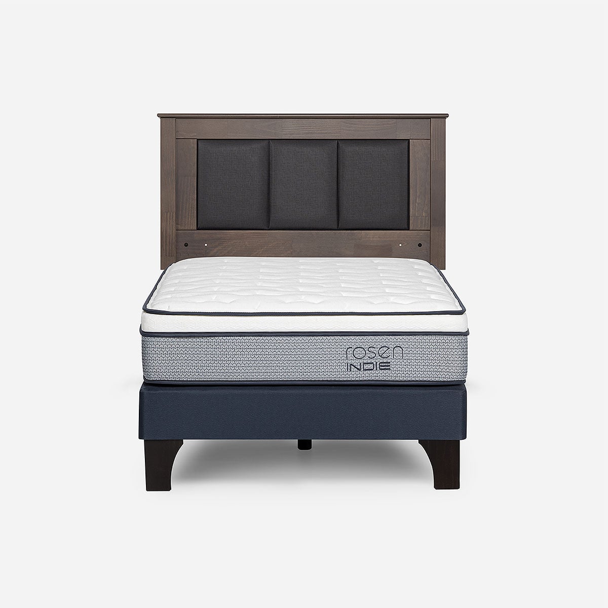 CAMA INDIE 1,5 PLAZAS + RESPALDO RACHEL - 1