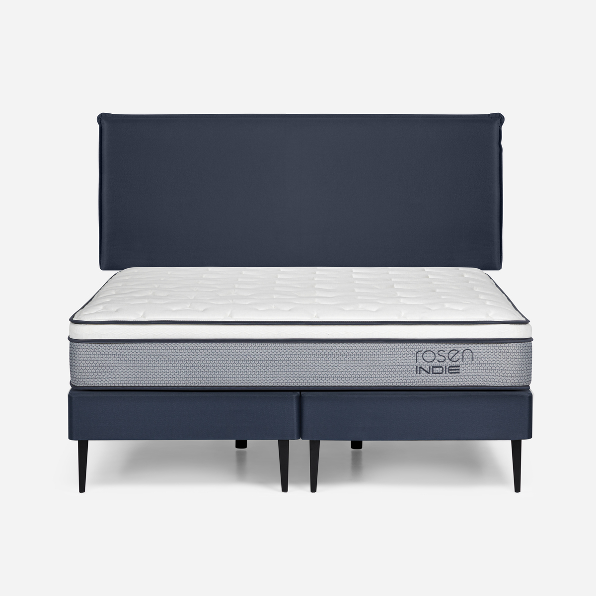 CAMA EUROPEA ROSEN  INDIE KING BD + RESPALDO MAURICE - 1