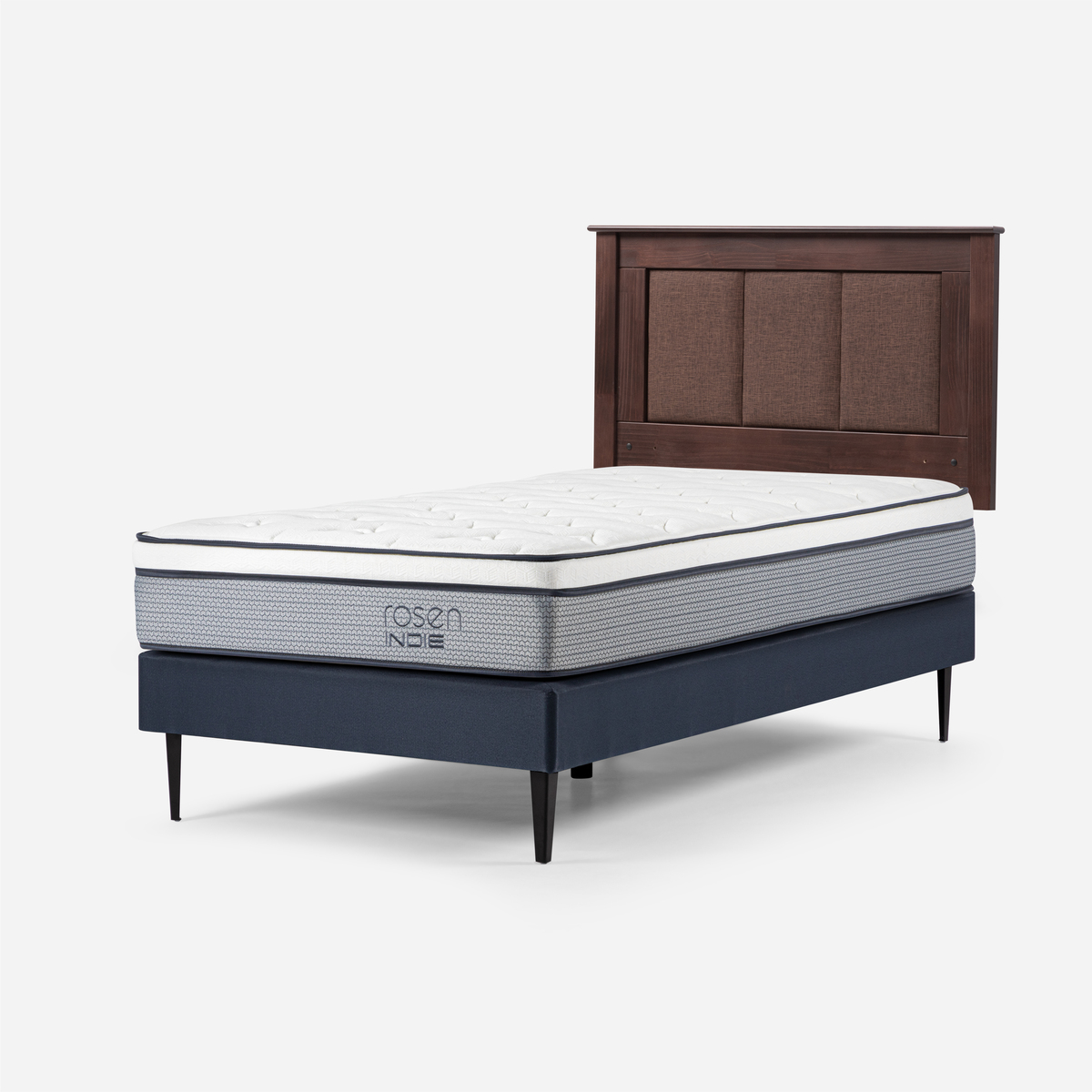 CAMA EUROPEA ROSEN INDIE 1,5 PLAZAS + RESPALDO RACHEL - 7