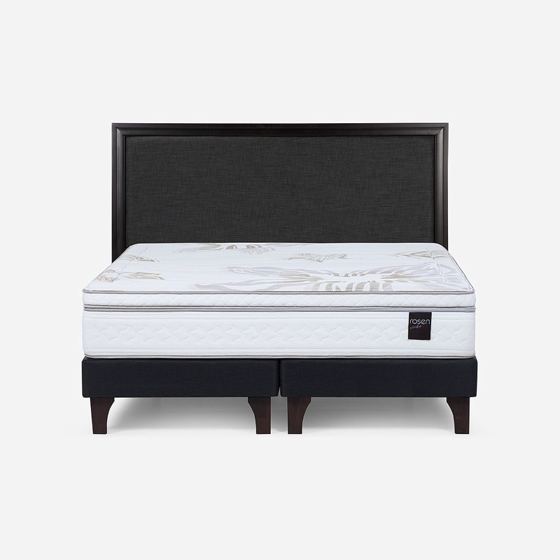 CAMA EUROPEA ROSEN ART 4 SUPER KING + RESPALDO NOLITA - 1