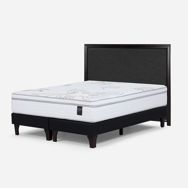 CAMA EUROPEA ROSEN ART 4 SUPER KING + RESPALDO NOLITA - 4
