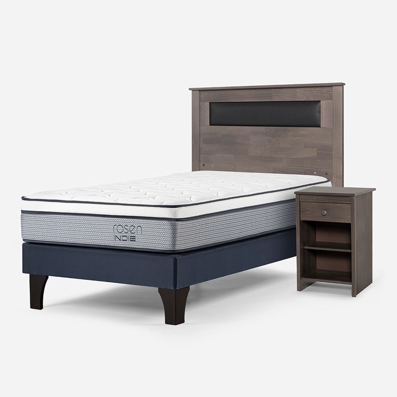 CAMA INDIE 1 PLAZA + MUEBLES FERRARA - 2