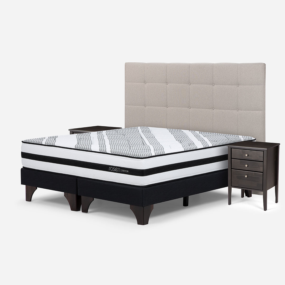 CAMA DRIVEN KING + MUEBLES ISSEY - 2