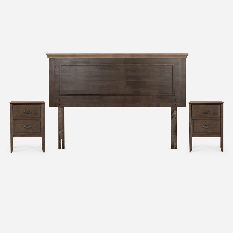 CAMA NEW STYLE 6 2 PLAZAS + SET DE MUEBLES ANNA - 5