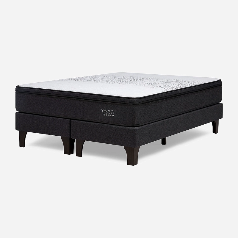 CAMA TEMPO 2 PLAZAS + MUEBLES FERRARA - 2