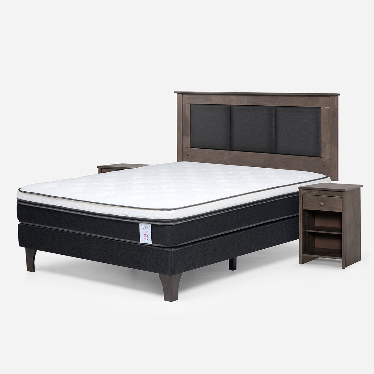 CAMA NEW STYLE 6 2 PLAZAS + SET DE MUEBLES RACHEL - 8