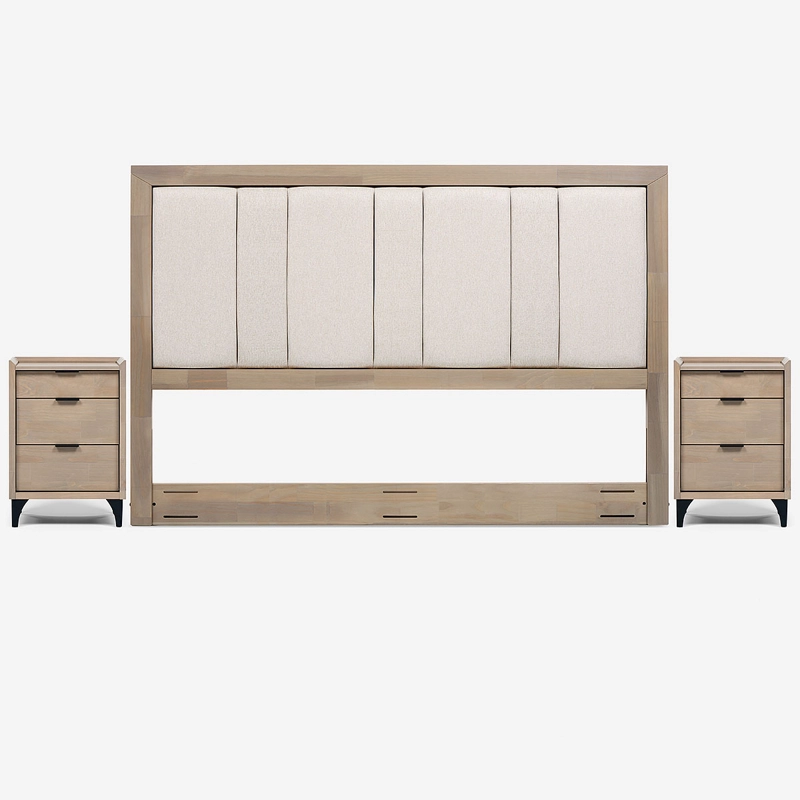 CAMA EUROPEA BOCK KING + SET DE MUEBLES MELROSE - 4