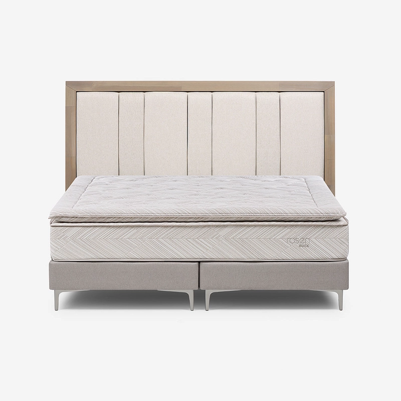 CAMA EUROPEA BOCK KING + RESPALDO MELROSE - 1