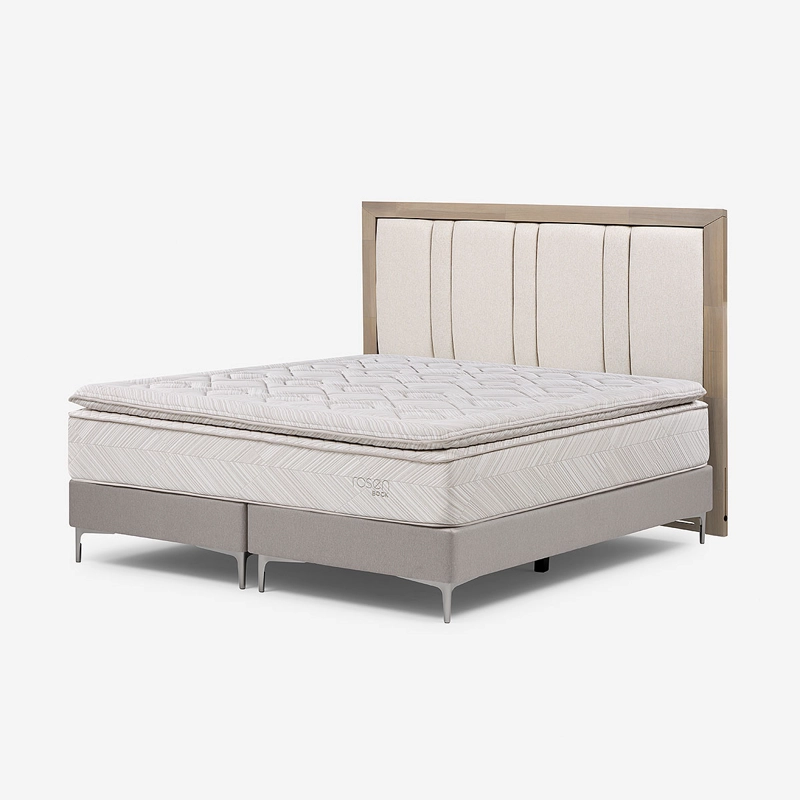 CAMA EUROPEA BOCK KING + RESPALDO MELROSE - 6