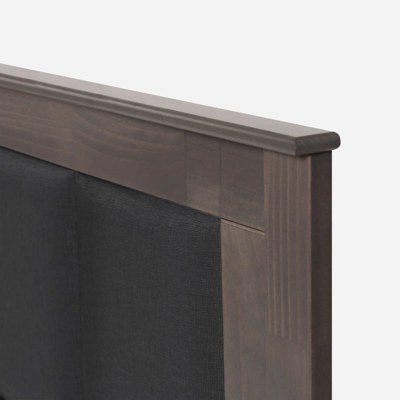 RESPALDO ROSEN RACHEL 1,5 PLAZAS MADERA GRIS - 2