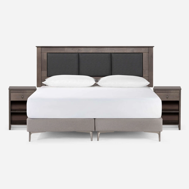 RESPALDO + VELADORES RACHEL KING MADERA GRIS - 6