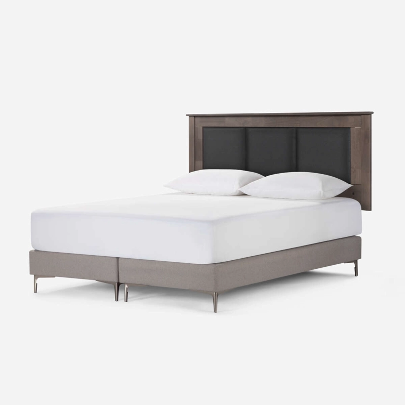 RESPALDO ROSEN RACHEL 2 PLAZAS MADERA GRIS - 3