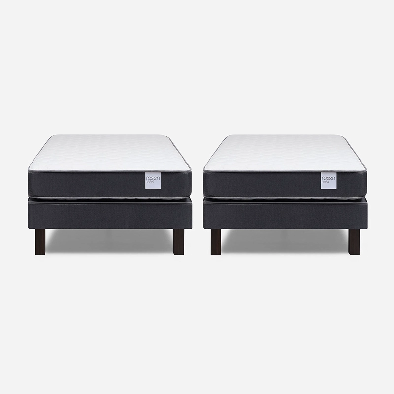 CAMA EUROPEA DUPLEX ROSEN WAVE 1,5 PLAZAS 105 X 190 CM - 2
