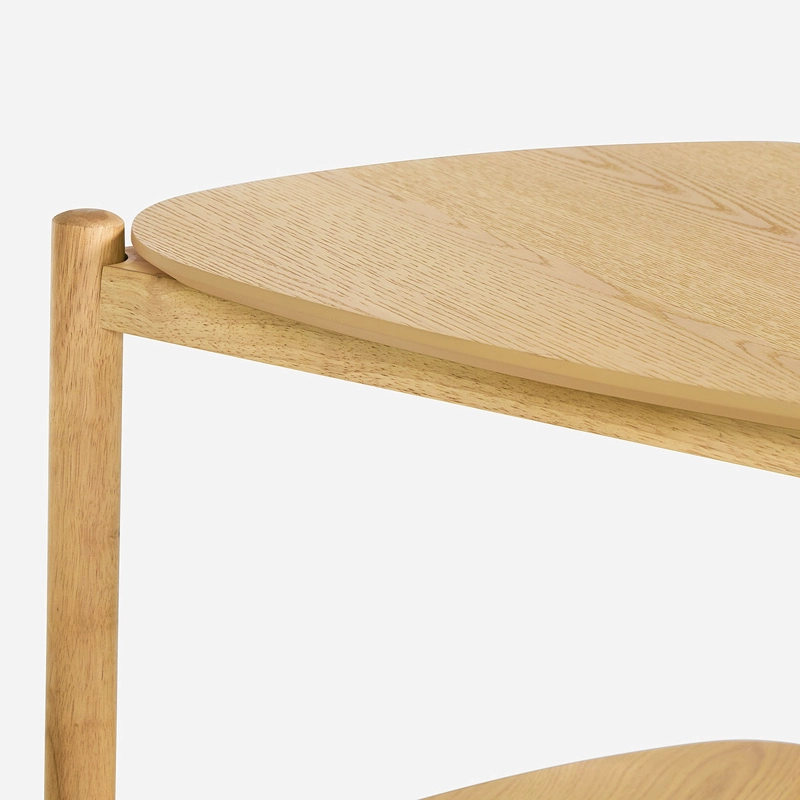 MESA LATERAL KOTKA 60 X 61 CM NATURAL - 4