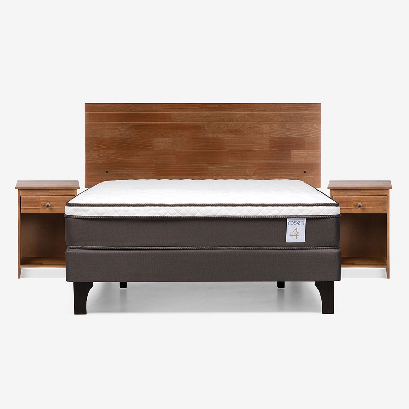 CAMA NEW STYLE 4 PLUS 2 PLAZAS + SET DE MUEBLES TABOR - 1
