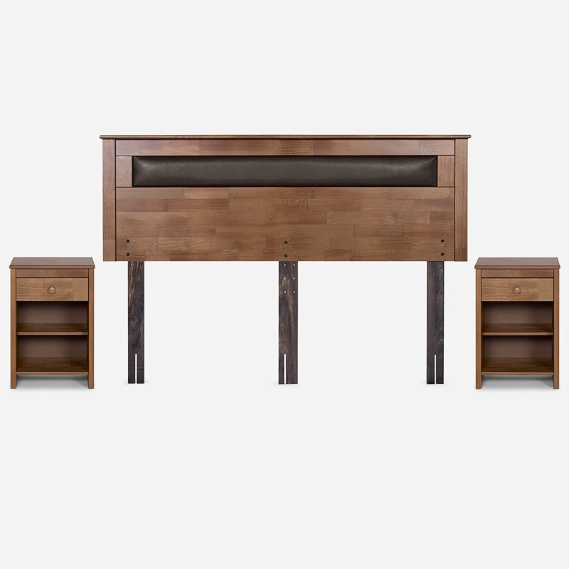 CAMA NEW STYLE 4 PLUS KING + SET DE MUEBLES FERRARA - 5