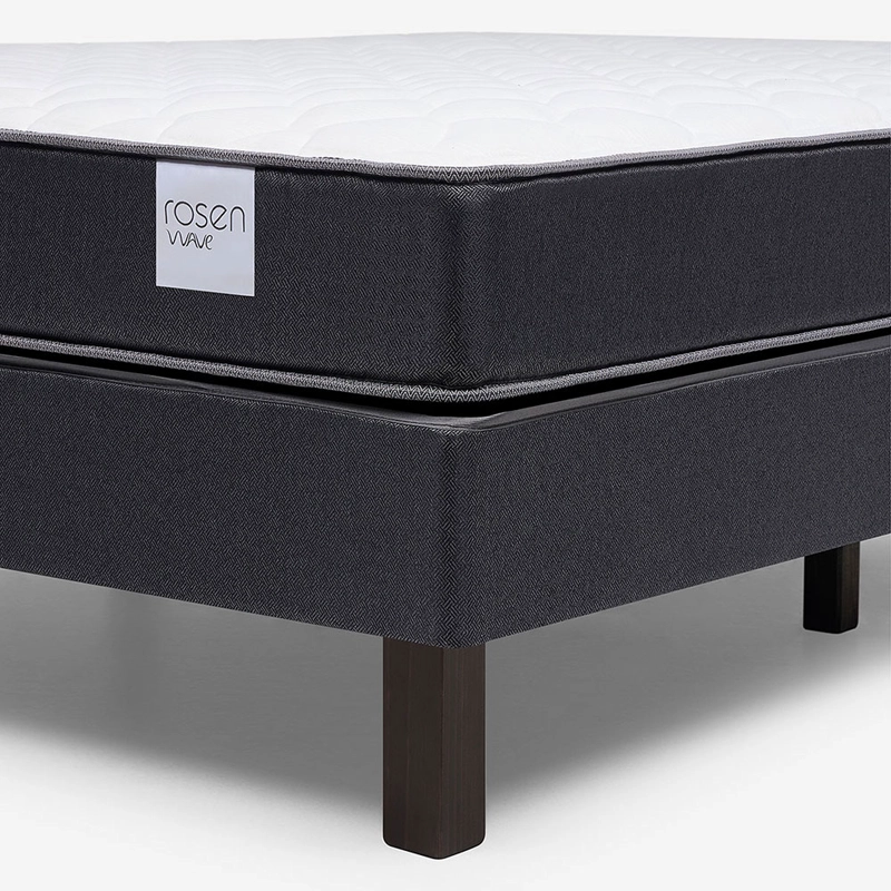 CAMA WAVE 2 PLAZAS 1.50X1.90CM + MUEBLES TABOR + ALMOHADA - 3