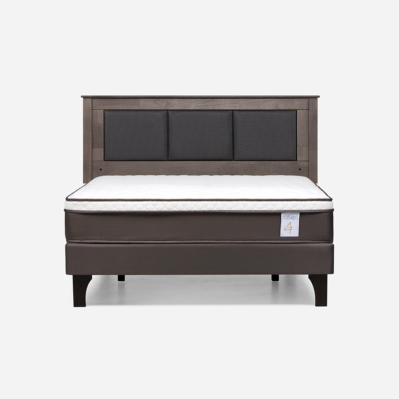 CAMA NEW STYLE 4 PLUS 2 PLAZAS + RESPALDO RACHEL - 1