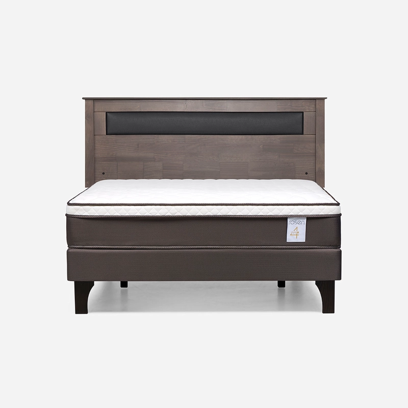 CAMA NEW STYLE 4 PLUS 2 PLAZAS + RESPALDO FERRARA - 1