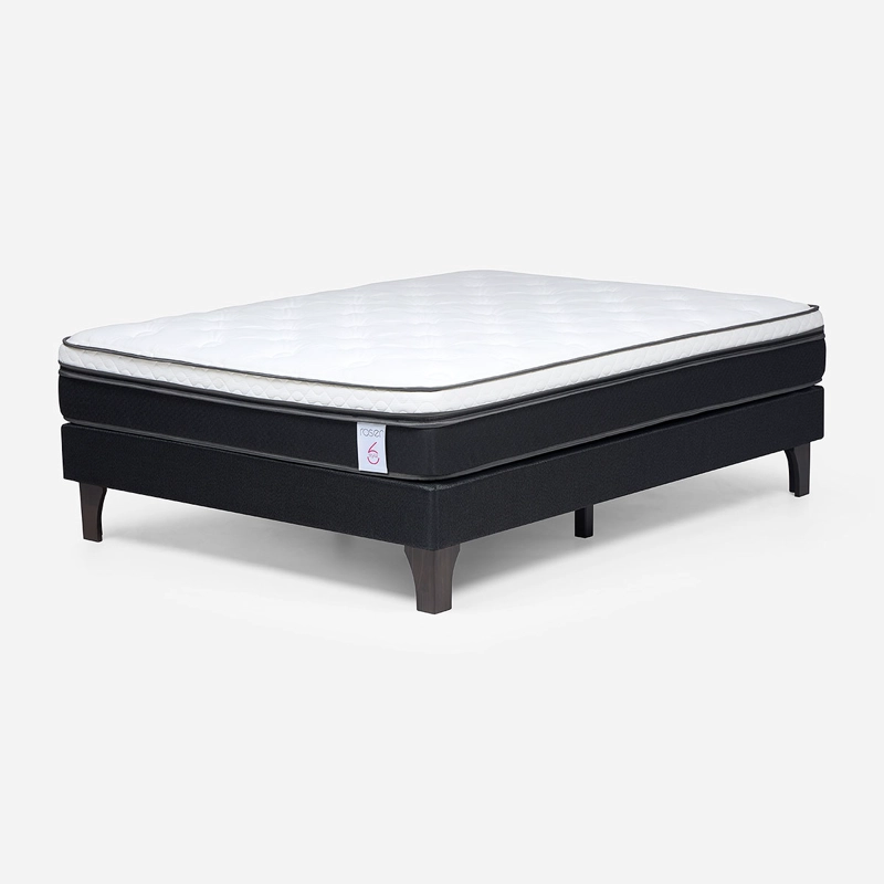 CAMA NEW STYLE 6 2 PLAZAS + SET DE MUEBLES RACHEL - 2