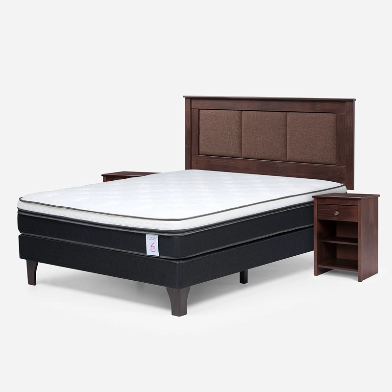 CAMA NEW STYLE 6 2 PLAZAS + SET DE MUEBLES RACHEL - 8
