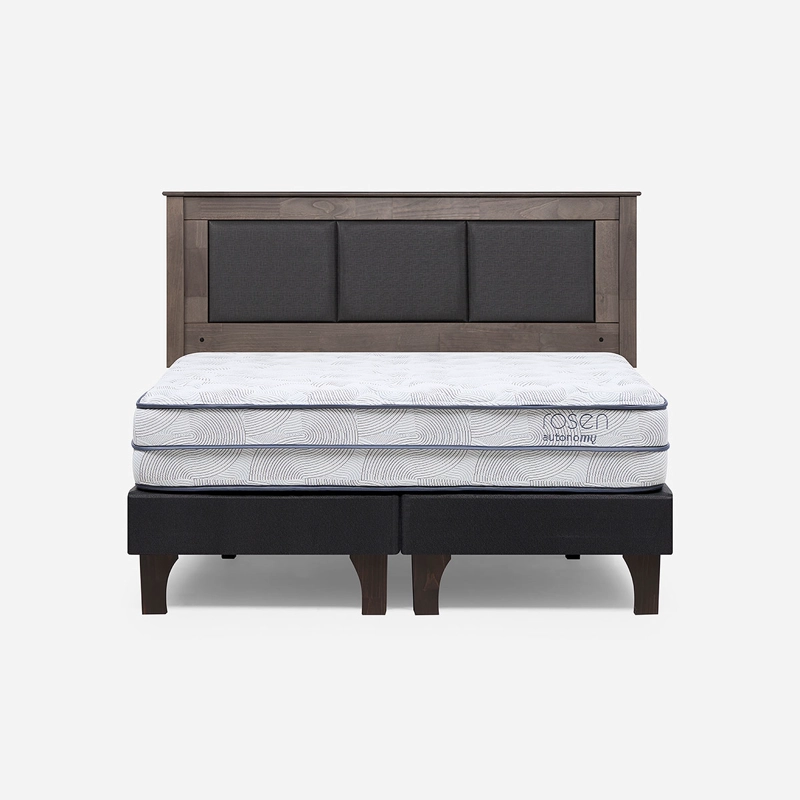 CAMA AUTONOMY SKY 2 PLAZAS BD + RESPALDO RACHEL - 1