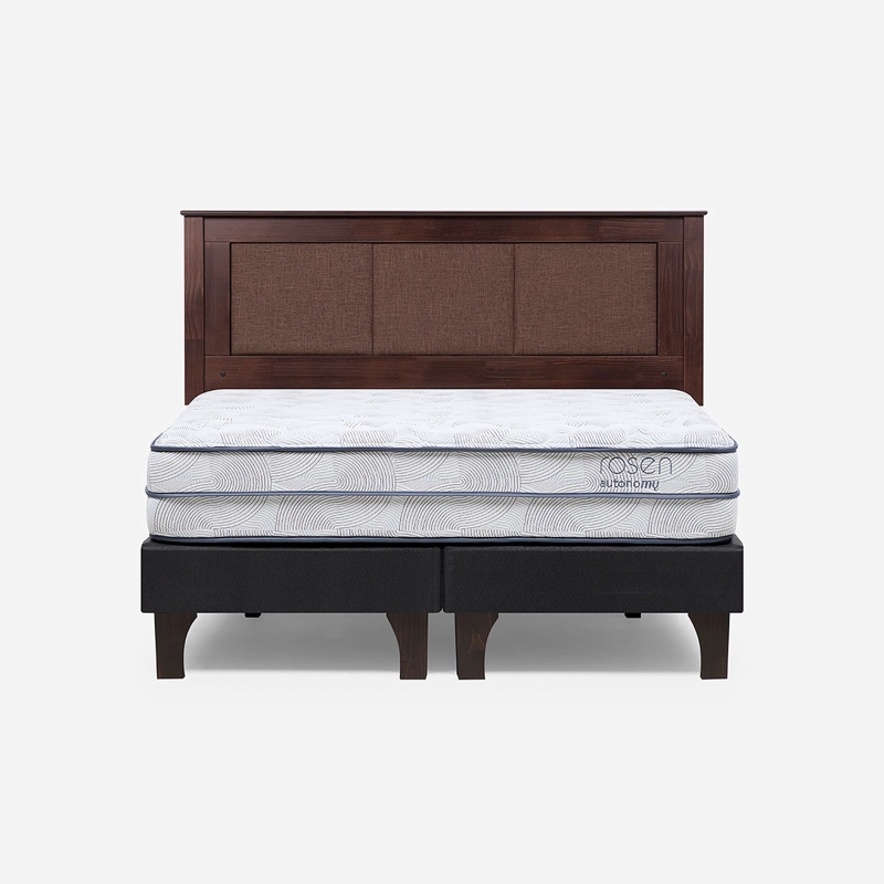 CAMA AUTONOMY SKY 2 PLAZAS BD + RESPALDO RACHEL - 1