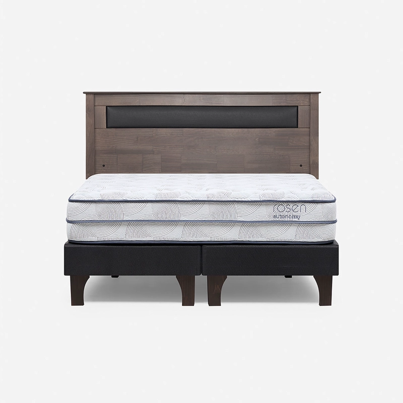CAMA AUTONOMY SKY 2 PLAZAS BD + RESPALDO FERRARA - 1