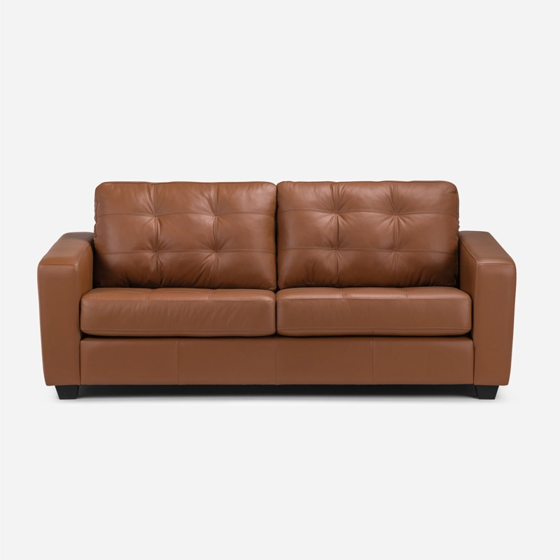 SOFA ROSEN DALI 2 CUERPOS CUERO TOFFEY - 3