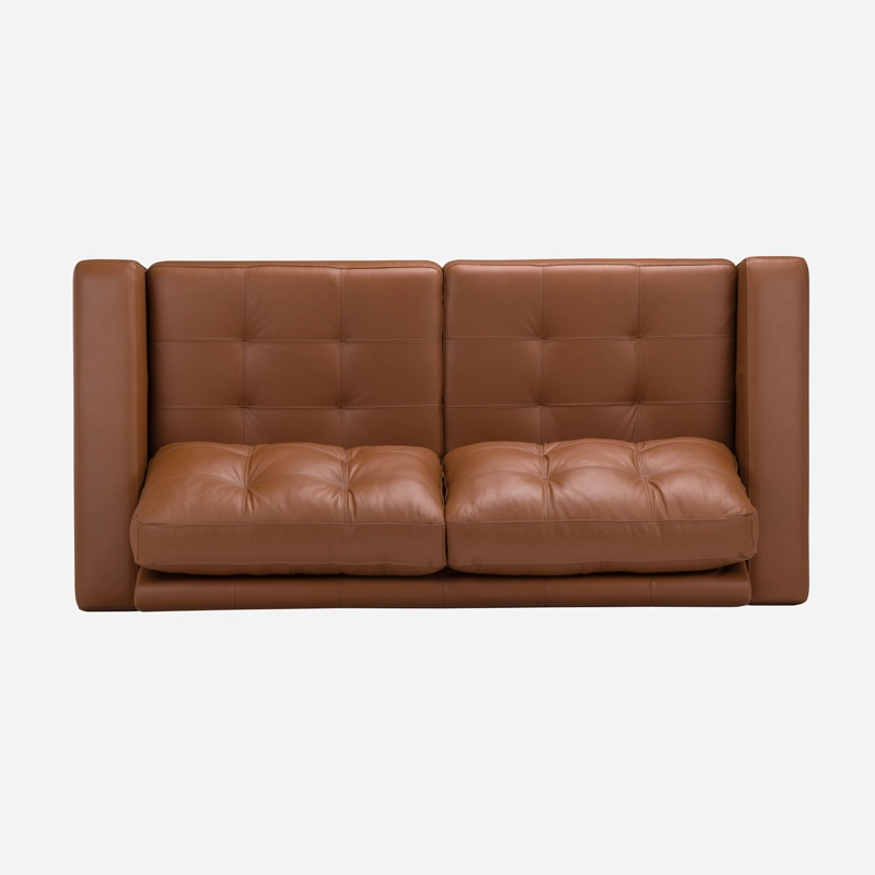 SOFA ROSEN DALI 2 CUERPOS CUERO TOFFEY - 5