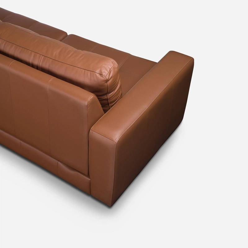 SOFA ROSEN DALI 2 CUERPOS CUERO TOFFEY - 7