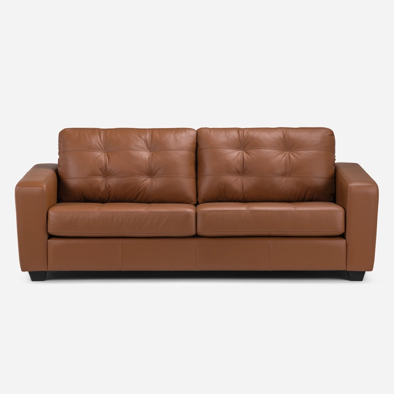 SOFA ROSEN DALI 3 CUERPOS CUERO TOFFEY - 1