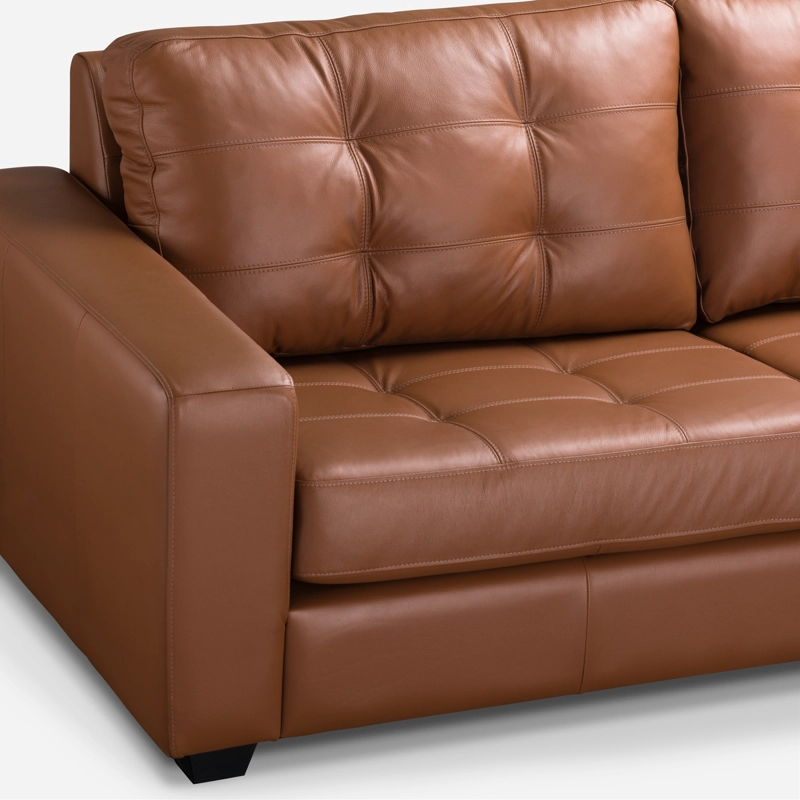 SOFA ROSEN DALI 3 CUERPOS CUERO TOFFEY - 8
