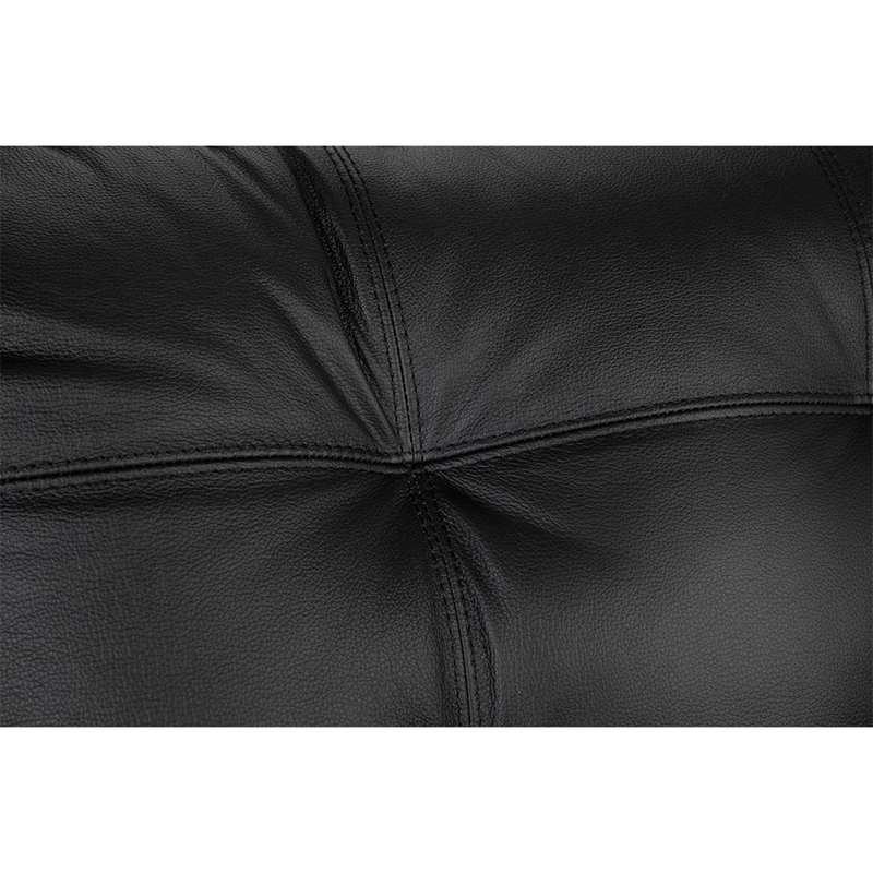 SOFA ROSEN DALI 3 CUERPOS CUERO BLACK - 7