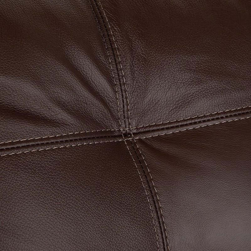 SOFA ROSEN DALI 3 CUERPOS CUERO MARRON - 6