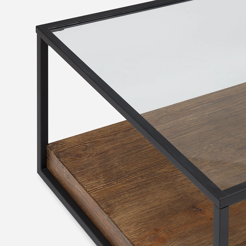 MESA DE CENTRO SUEZ COGNAC 130 X 100 CM - 3