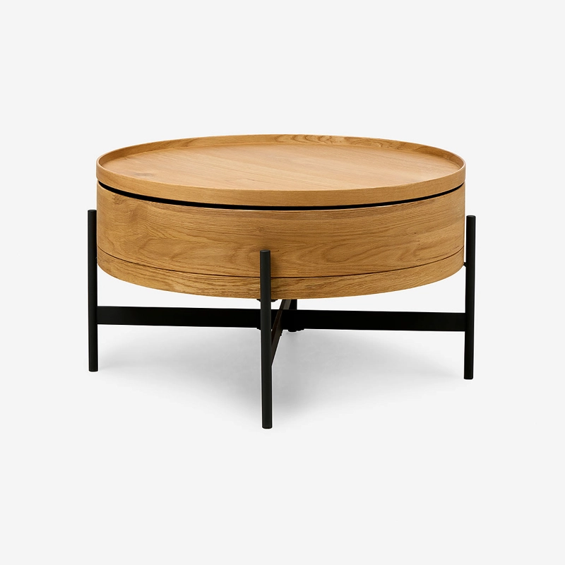 MESA DE CENTRO GUARDA OBJETOS OROS TOFFEE - 1