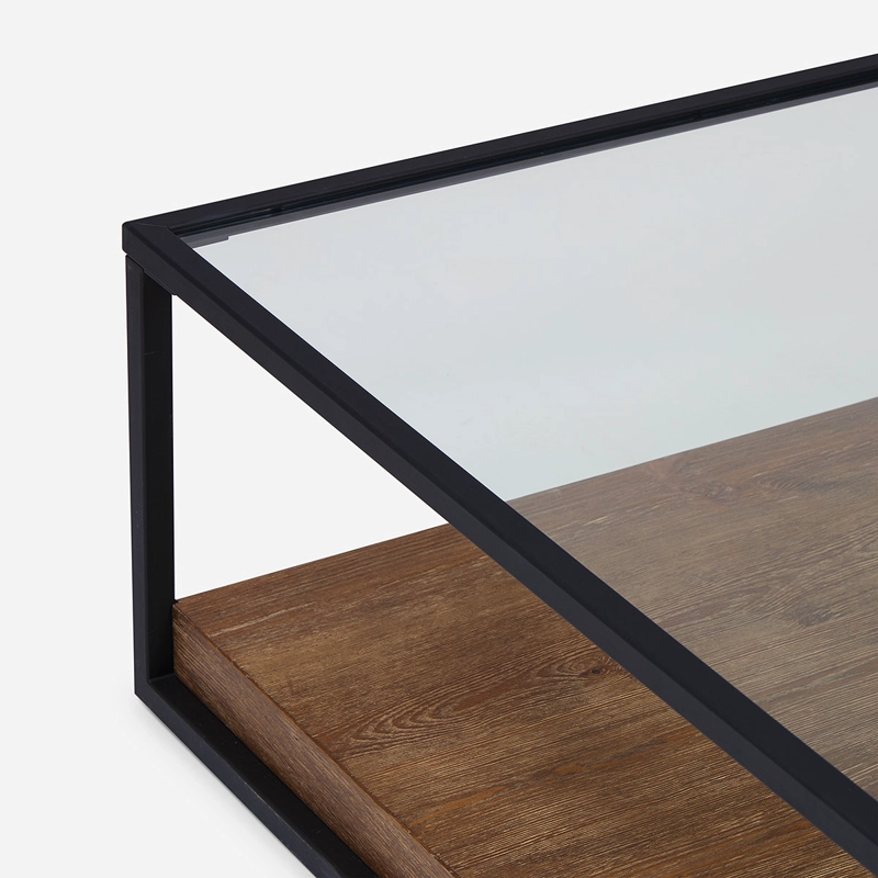 MESA DE CENTRO SUEZ COGNAC 150 X 100 CM - 3